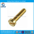 Brass Slotted Cheese Head Machine Screw DIN84 ISO1207
